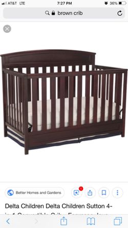 Crib and Changing Table