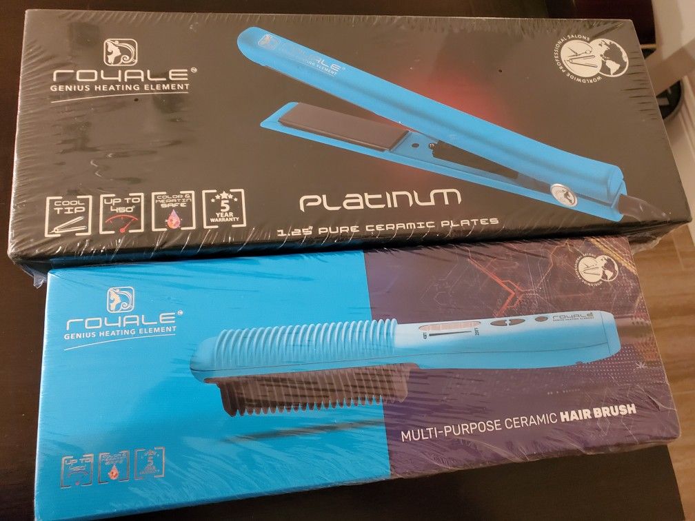 Professional Salon Hair Straightener/ Hair Brush 