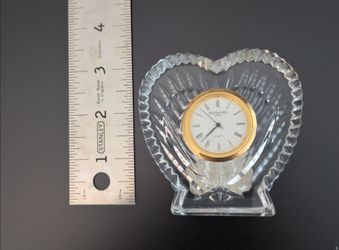 Waterford Crystal with clock face