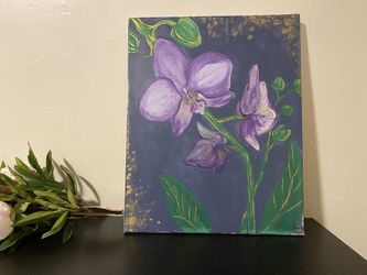 Original Orchard Painting On Canvas