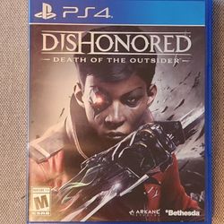 (PS4) Dishonored: Death Of The Outsider