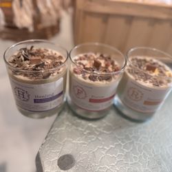 Candles, Bath Salts, Sugar/Salt Scrubs and Salts 