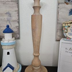 Wood. Candle Holder