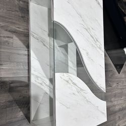 Marble Glass Coffee Table