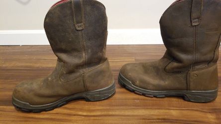Wolverine work boots hunting chore farming fishing size 14 leather