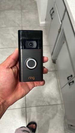 Doorbell ring camera