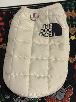 NWT-The Dog Face Fleece-Beige Lined Quilted Vest Sz S