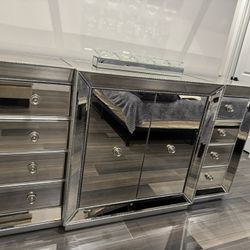 Omni Mirrored Buffet from Z Gallerie
