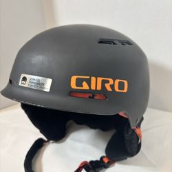 Giro Trig MIPS Ski Helmet Matte Black Orange Geometric Adult 55.5-59 cm Medium