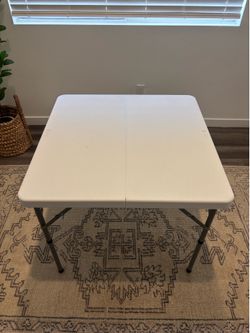 Foldable Table 34” by 34”