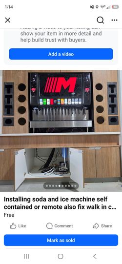 Let me install your walk-in cooler freezer soda machine