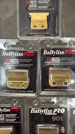New BaByliss Pro Replacement Clipper Blades – Lot of 6