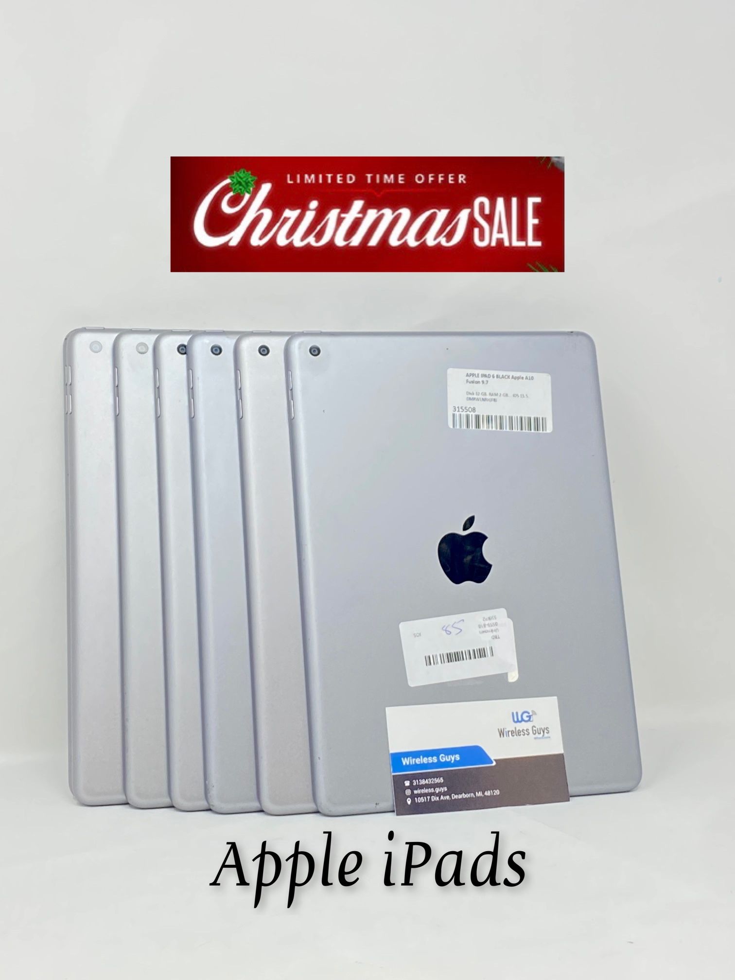 iPad 6Th Generation 32GB! ON SALE !