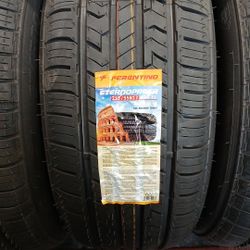 New Set Tires FERENTINO 215 55 16 