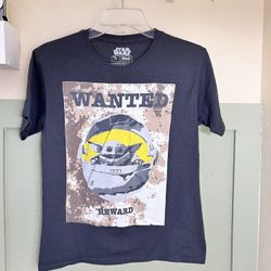 Star Wars Grey Shirt (Kids Large)