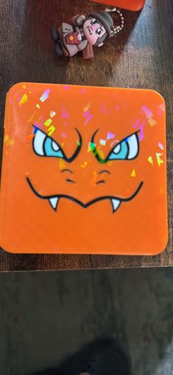 Trading card storage box
