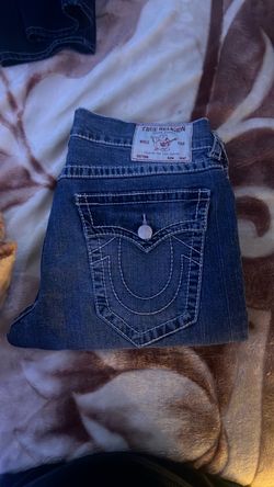 True Religion Dark Wash Denim Jeans, Size 34M