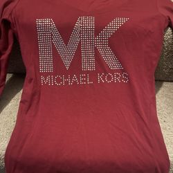 Micheal Kors Red Shirt
