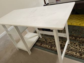 Manhattan Open Computer Desk with Adjustable Shelf