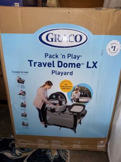 Graco Pack n Play 4 in 1 Travel Dome DLX Playard - Color: Astin - Brand New In Box - Unopened - OBO