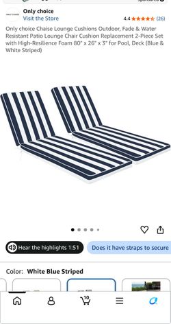 Brand new lounge cushions