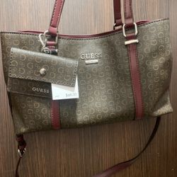 Guess Brown Tote bag