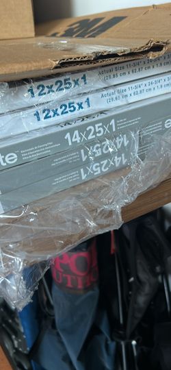 Brand new furnace filters - help your indoor air quality!