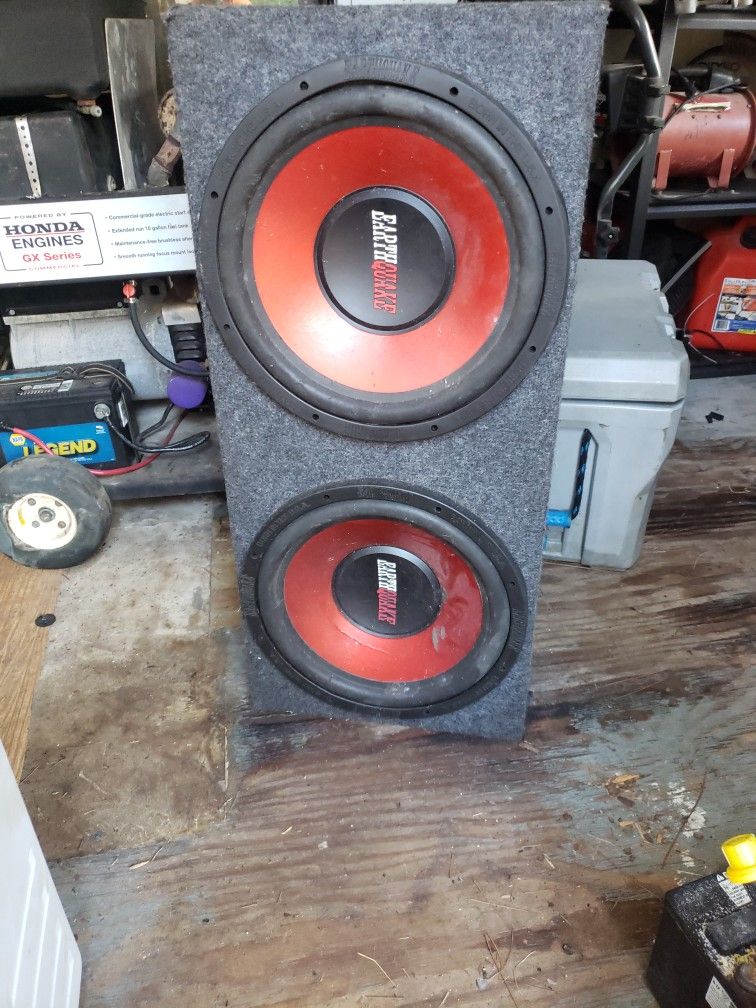 Subwoofers 15 Inch Earthquake