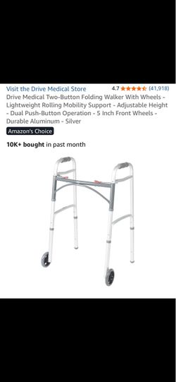 New folding Walker