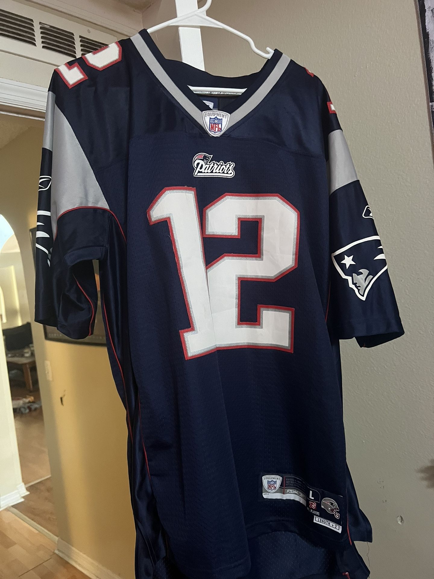 Original Tom Brady Patriots Football Jersey. 