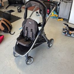 Chicco Bravo For 2 Stroller, Car Seat And Base