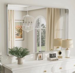 55”x36” Silver Mirror