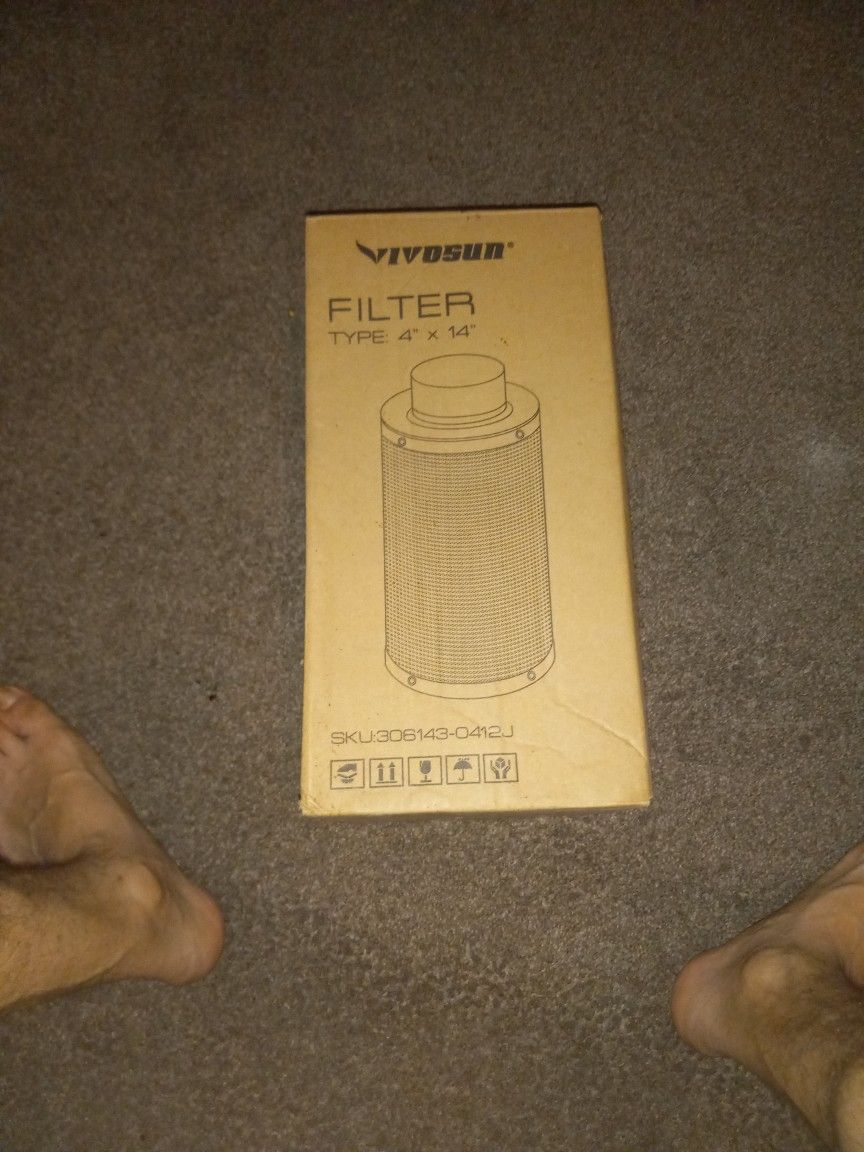 Vivisun Air Filter To Contain Smell