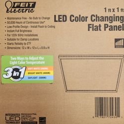 LED Colar Changing Flat Panel