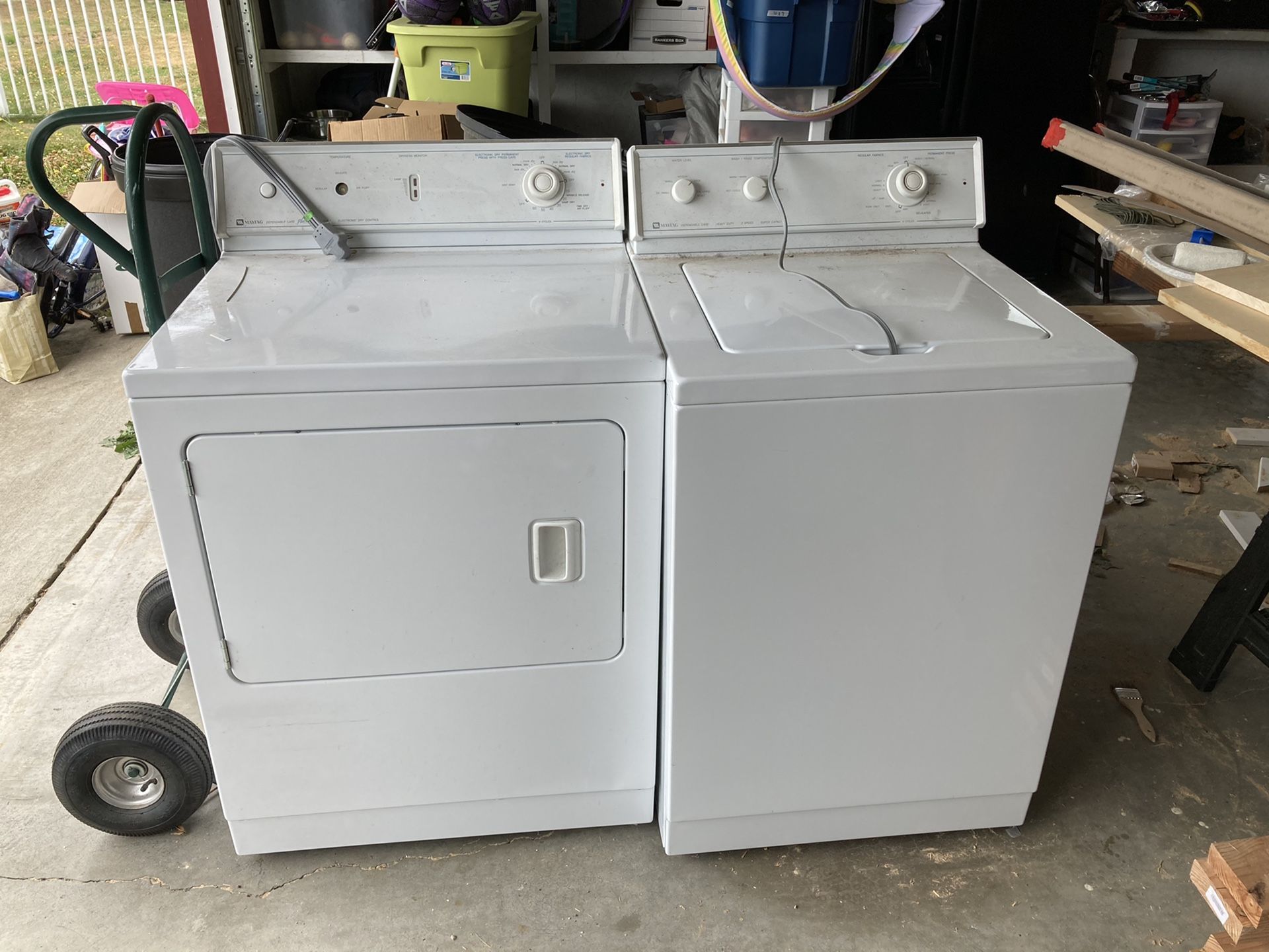 Maytag washer and dryer -Electric