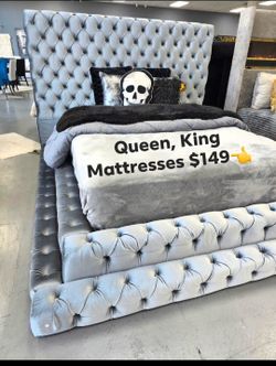 Queen, King Mattresses $149👈 Furniture Sectionals, beds Avail
