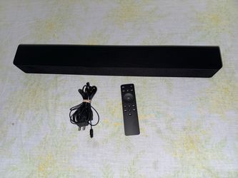 VIZIO V-Series 2.0 Compact Home Theater Sound Bar (V20-J8) with remote and optical cable in good working condition