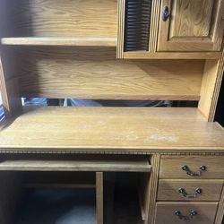 Sturdy Oak Desk 