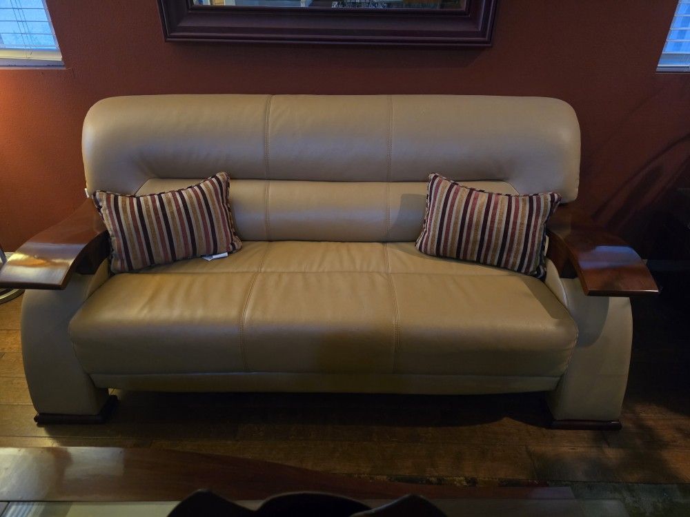 Leather Couch 