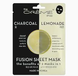 Face Mask – Charcoal & Lemon