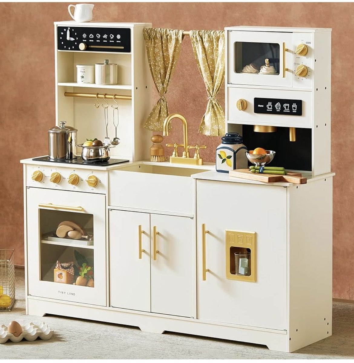 NEW IN BOX, Tiny Land Play Kitchen - White