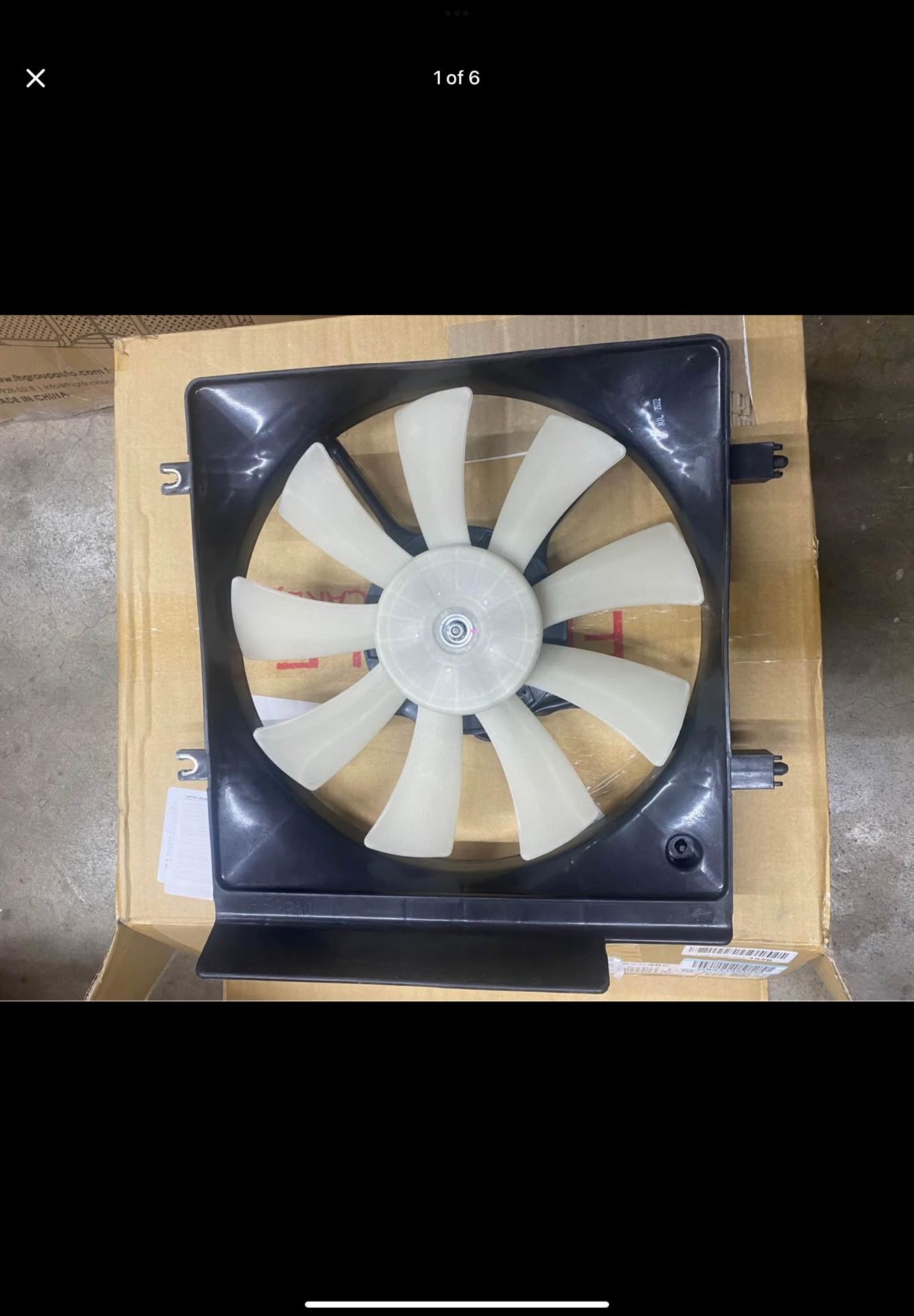Subaru outback 2001-04 electric radiator fan