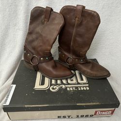 Women’s Dingo Appaloosa Western Boots Size 8.5