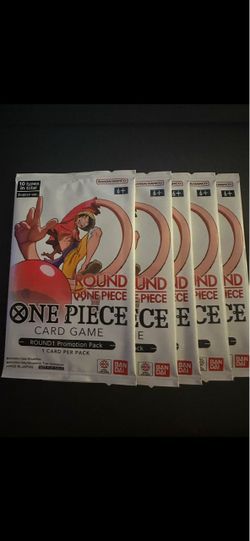One Piece Card Game Round1 Promotion Pack x5