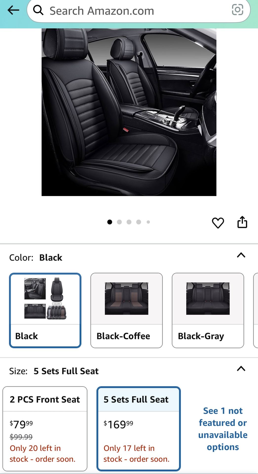 OMOKA AUTO Car Seat Covers