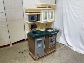 Kids Play Kitchen with Complete Toy Set