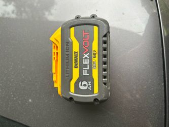 Dewalt Battery - 20V MAX 6AH Flexvolt