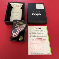 2013 United States marine corps zippo lighter