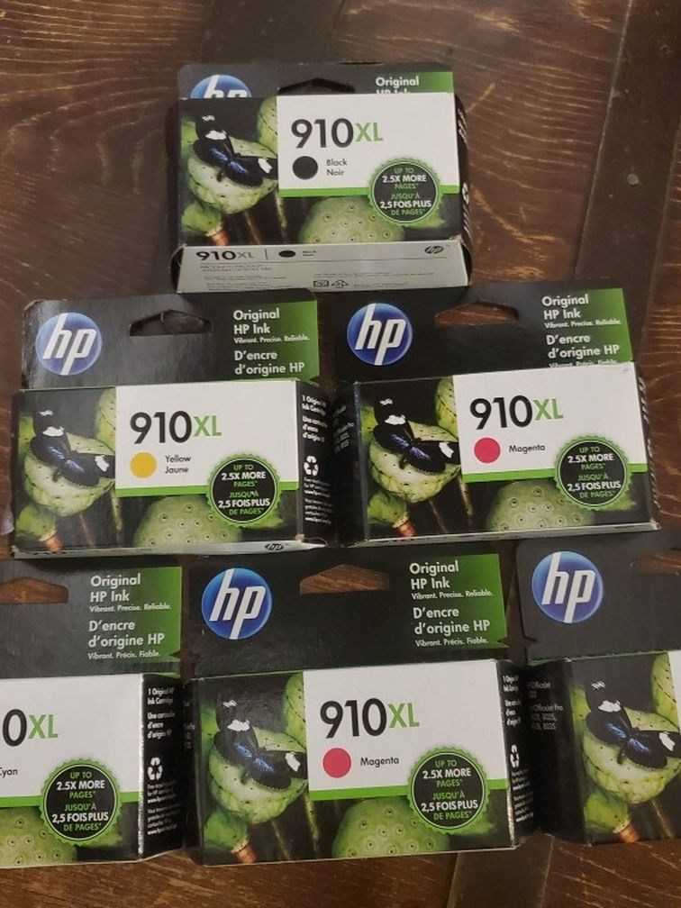 hp Ink Cartridges (6)