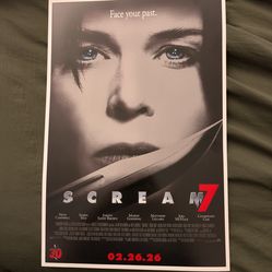 Scream 7 movie poster